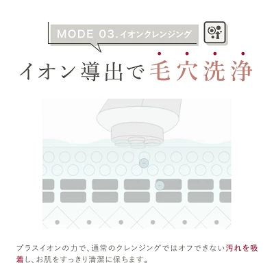 リンカ美顔器　イオンクレンジング
